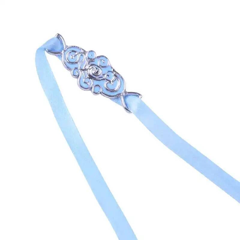 Cosplay Anime Boy - 1 個悪魔栽培の団長 Lan Wangji ヘアアクセサリーヘッドバンドコスプレ小道具の装飾男性少年クリスマスギフト
