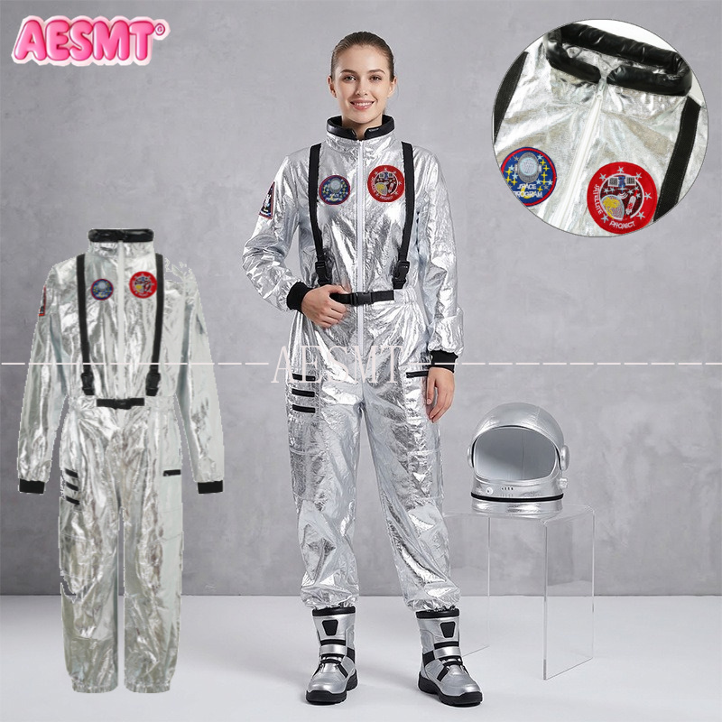 Anime Cosplay One Piece - 宇宙飛行士宇宙服コスプレ衣装消防士ジャンプスーツワンピースボディスーツハロウィンステージパフォーマンスパーティー衣装