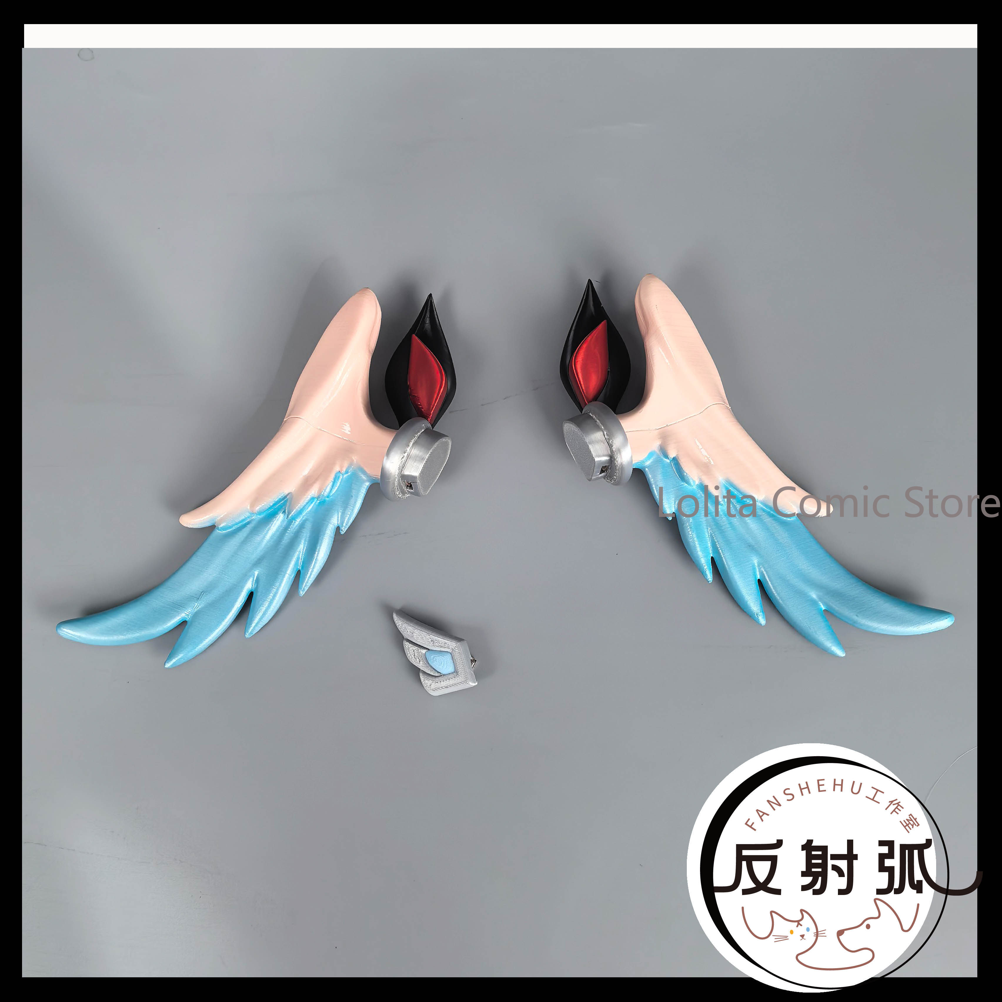 Anime Cosplay Girl Costume - アニメ原神インパクトリネア翼帽子マスコット学生アクセサリーファンギフトコスプレハロウィン装飾ギフト