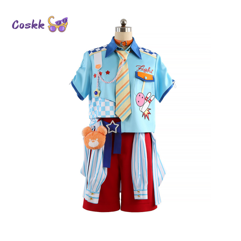 Anime Cosplay Dresses - ゲームアンサンブルスター nito nazuna/結城マコト/Resu Q コスプレ衣装ファンシーパーティー制服ハロウィンカーニバル女性男性服