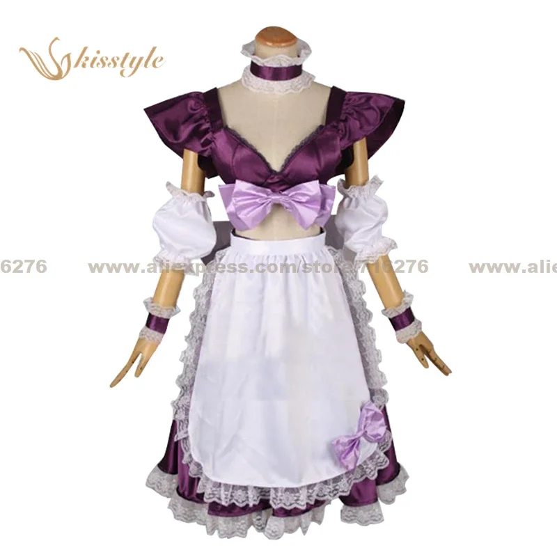 Anime Cosplay Nome - アニメ超時空要塞マクロス シェリル・ノーム ハウスメイドドレス服コスプレ衣装、カスタマイズ可能
