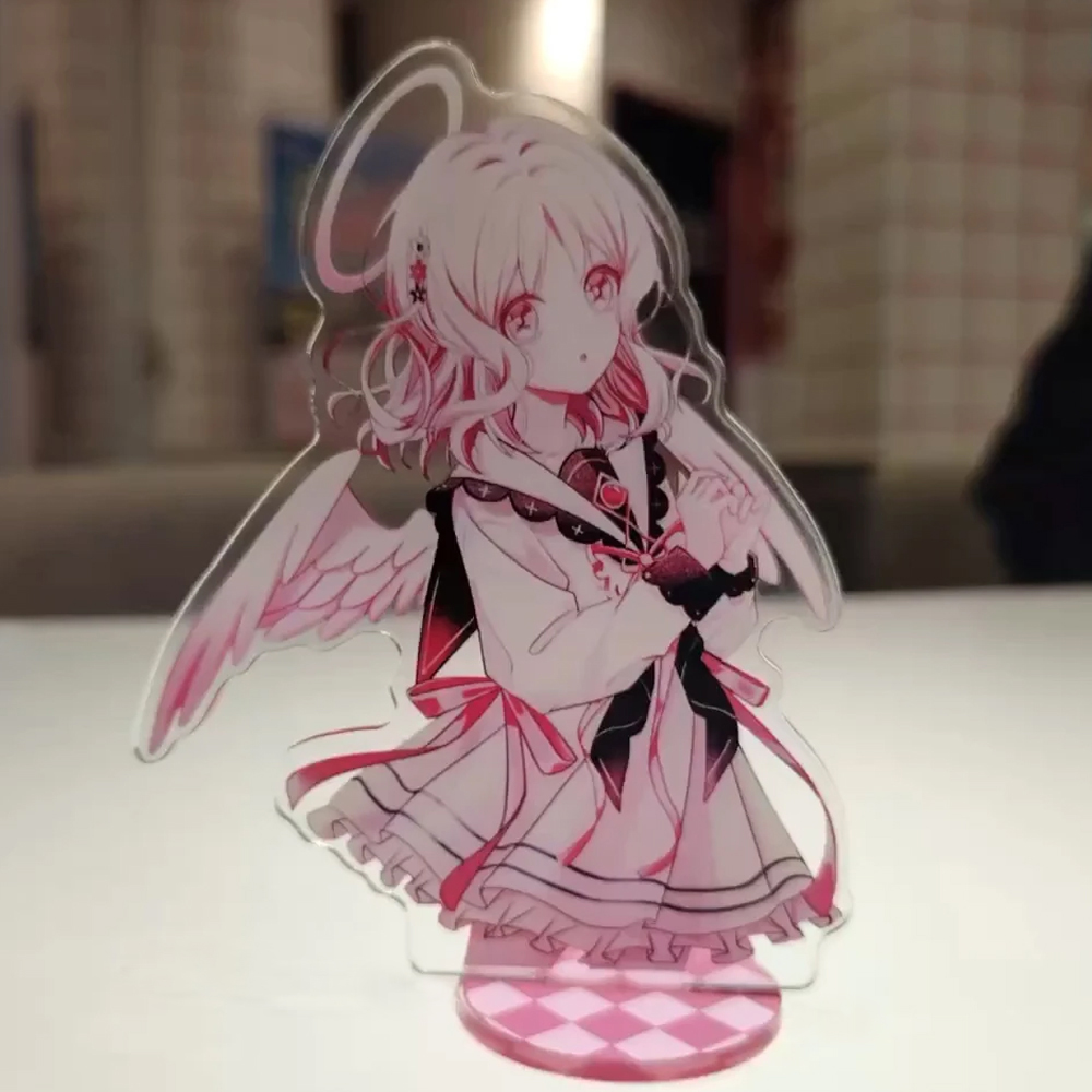 Anime Cosplay Anime - アニメ『ディアボリック・ラヴァーズ』小森優衣コスプレスタンド アクリル製漫画フィギュア スタンドプレート デスクトップ装飾小道具 オーナメント アクセサリー