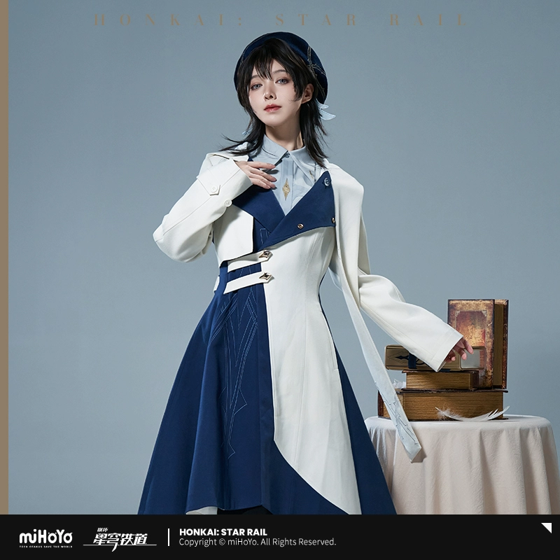 Anime Cosplay Series - 公式オリジナルサンデーオーバーコート服 Honkai Star Rail サンデーテーマ印象シリーズオーバーコートコスプレ衣装ロールプレイ
