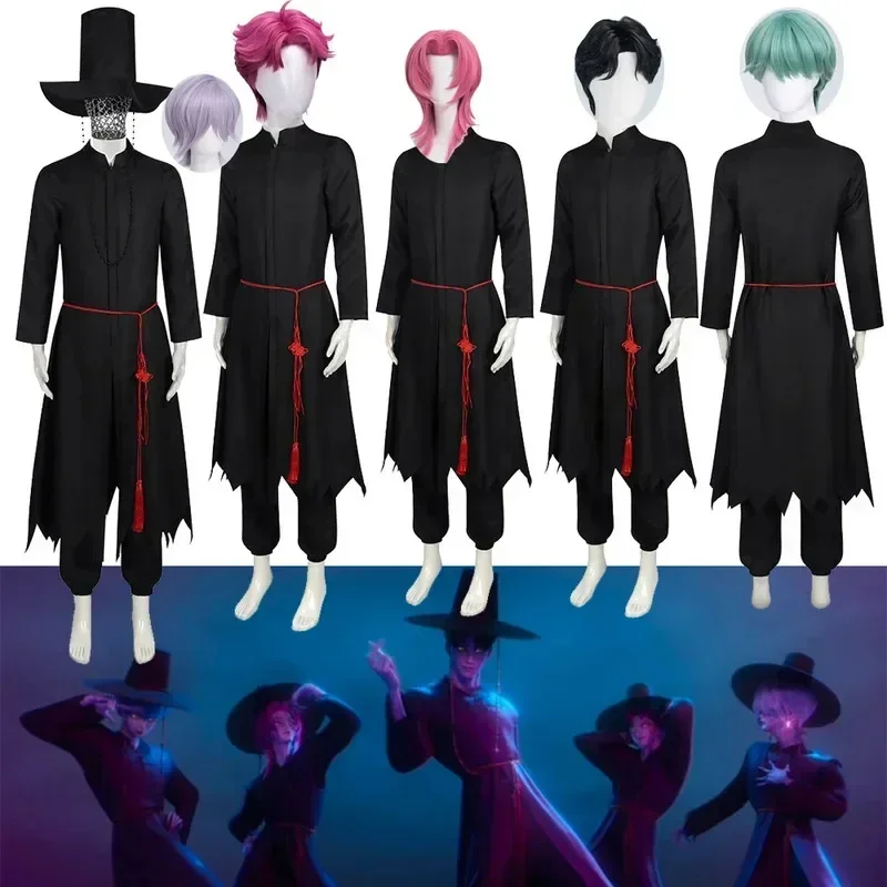 Cosplay Anime Boy - アニメ映画ボーイズロールプレイ小道具パーティーコスプレセット K-POPボーイズジヌハロウィンパーティーコスプレコミック展示会コスチューム衣装