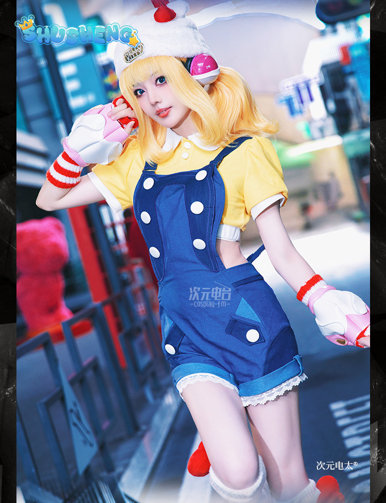 ゲームオーバーウォッチジュノコスプレジュノ衣装黄色と青のスプ - Anime Cosplay One Piece のレビューと価格