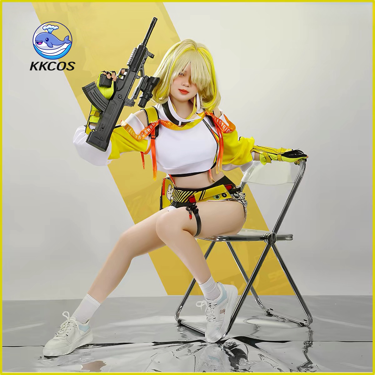 KKCos ニッケ エレッグ コスプレ衣装 フルセット 女性 - Anime Cosplay Dresses のレビューと価格
