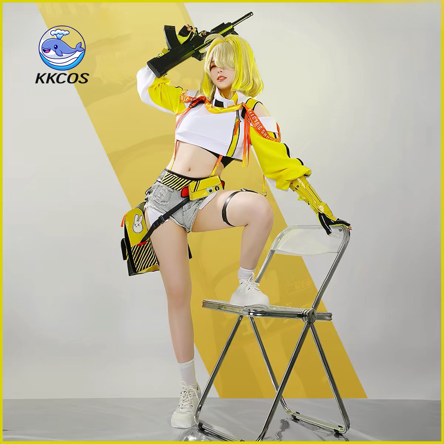 KKCos ニッケ エレッグ コスプレ衣装 フルセット 女性 - Anime Cosplay Dresses のレビューと価格