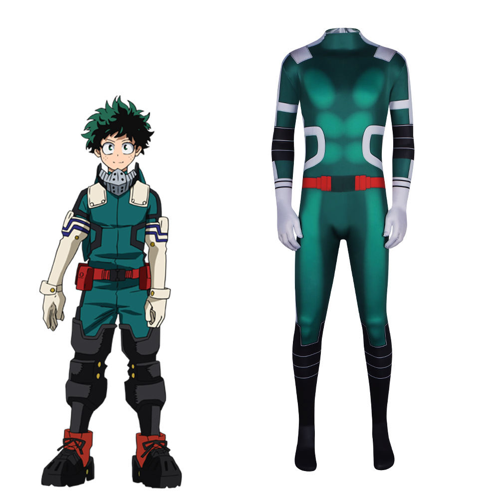アニメ僕のヒーローアカデミア緑谷出久コスプレ衣装僕のヒーロー - Cosplay Anime Boy のレビューと価格