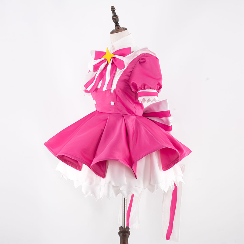 Mi-ku 再試行今コスプレ衣装カーニバルスーツピンクドレス - Anime Cosplay Dresses のレビューと価格