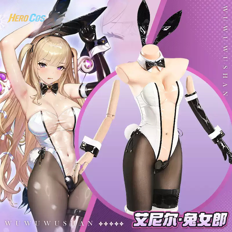 ゲーム Browndust2 Aynil コスプレ衣装 バニ - Anime Cosplay Girl Costume のレビューと価格