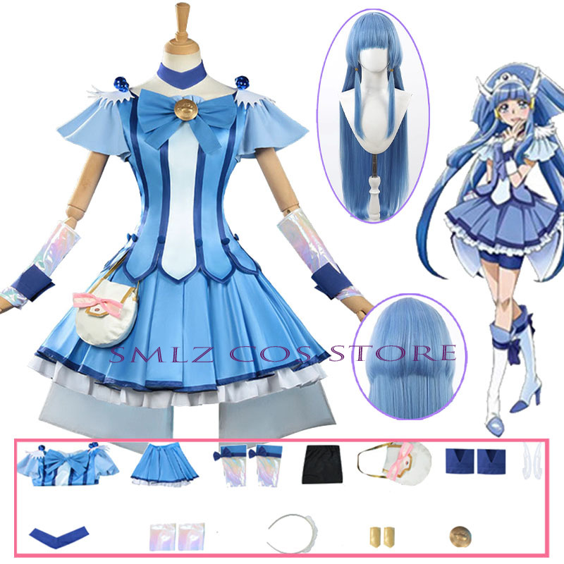キュアビューティーコスプレアニメスマイルグリッターブリーズキ - Anime Cosplay Wig のレビューと価格
