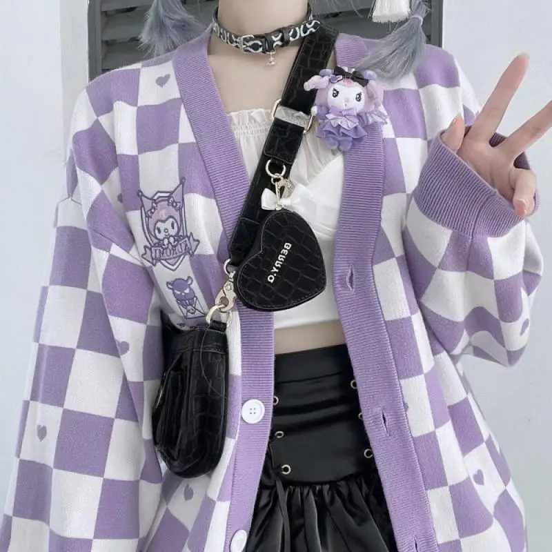 人気アニメガールカーディガンセーター かわいいブラックビュー - Anime & Cosplay Expo Acx 2025 のレビューと価格