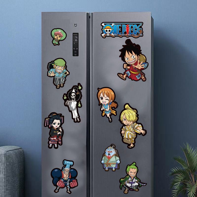 ワンピース公式ライセンスのかわいい冷蔵庫マグネット、冷蔵庫・ - Anime Cosplay One Piece のレビューと価格