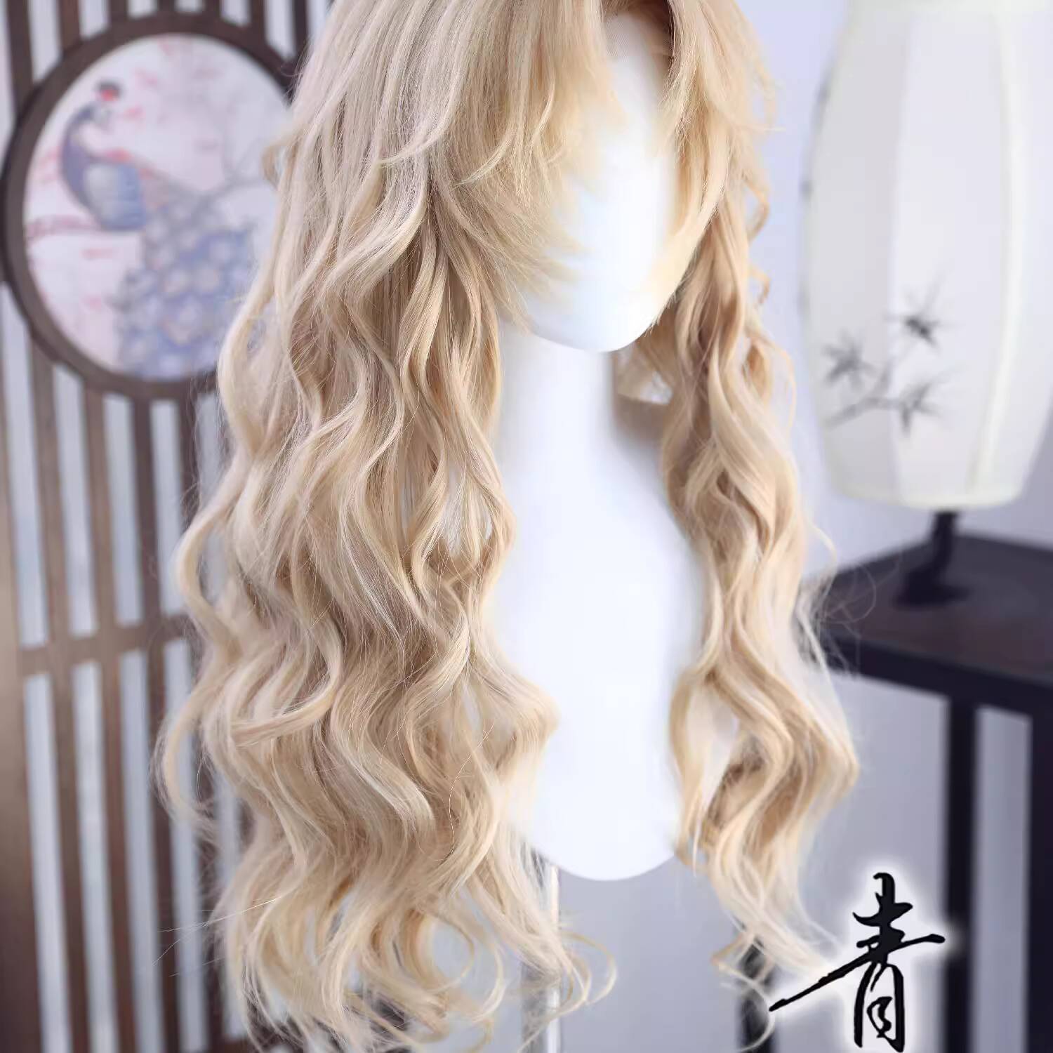 ヴェルモットベルモット風ウィッグコスプレ工藤新一毛利蘭女性ロ - Anime Cosplay Wig のレビューと価格