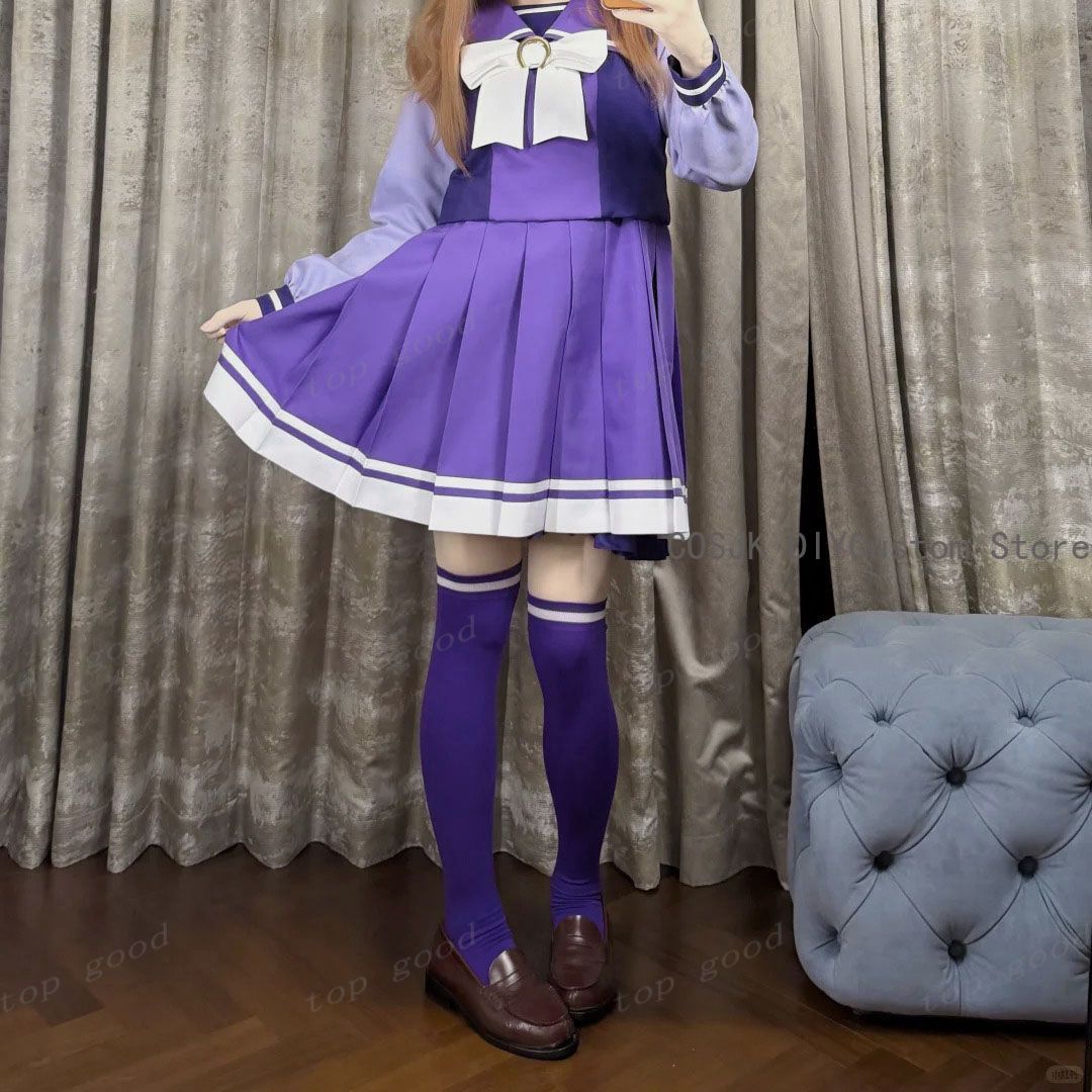 ホットアニメプリティーダービーコスプレプリントロリータガール - Anime Cosplay Girl Costume のレビューと価格