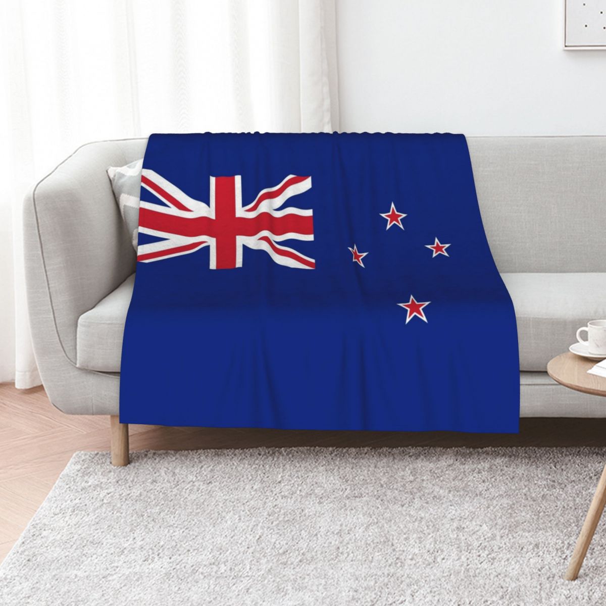 ニュージーランド国旗柄の掛け布団 - キイワイ柄のベッドカバ - Anime Cosplay New Zealand のレビューと価格
