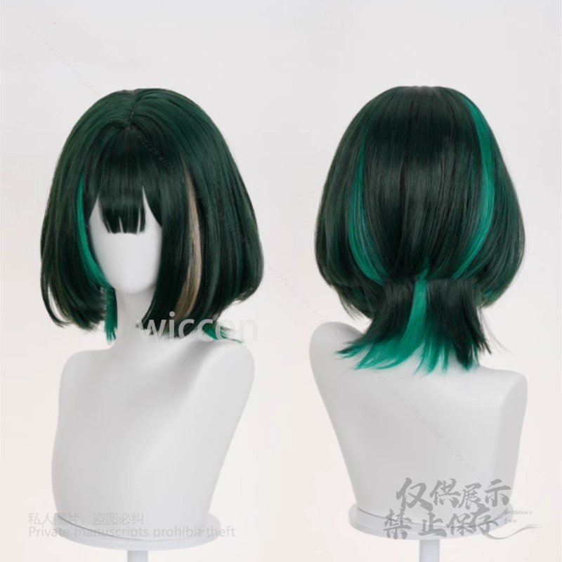 アニメゲーム原神インパクト新ネフェル耐熱人工毛現実的な頭皮か - Anime Cosplay Wig のレビューと価格